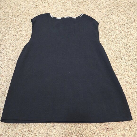 Evie Black & White Tank & Sweater Women's 3X NWOT - Picture 8 of 12